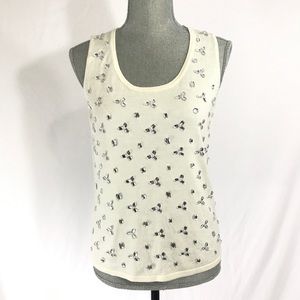 Embellished tank top